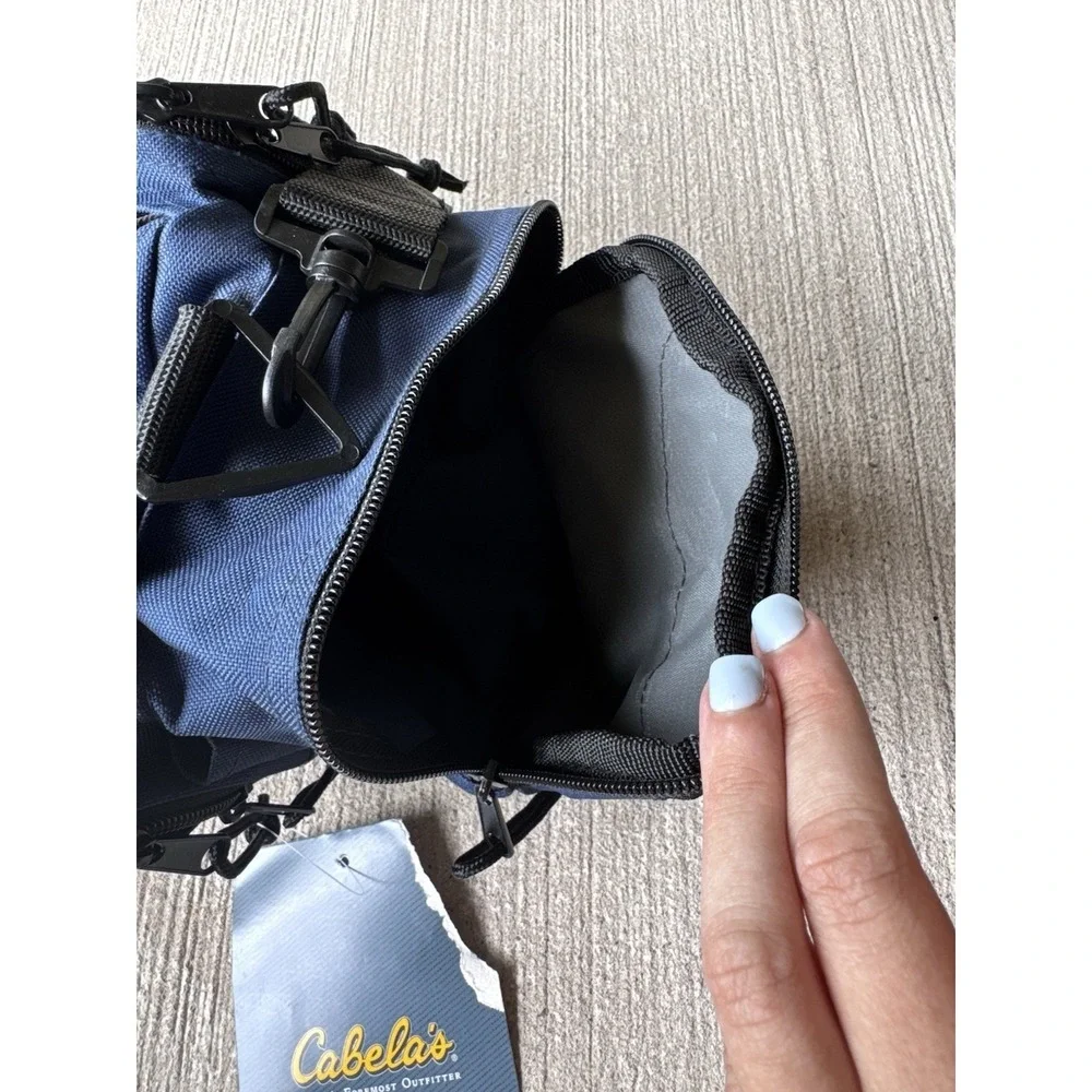 Cabelas Utility Bag Blue Fishing Pack Hiking Hunting Outdoors Travel
